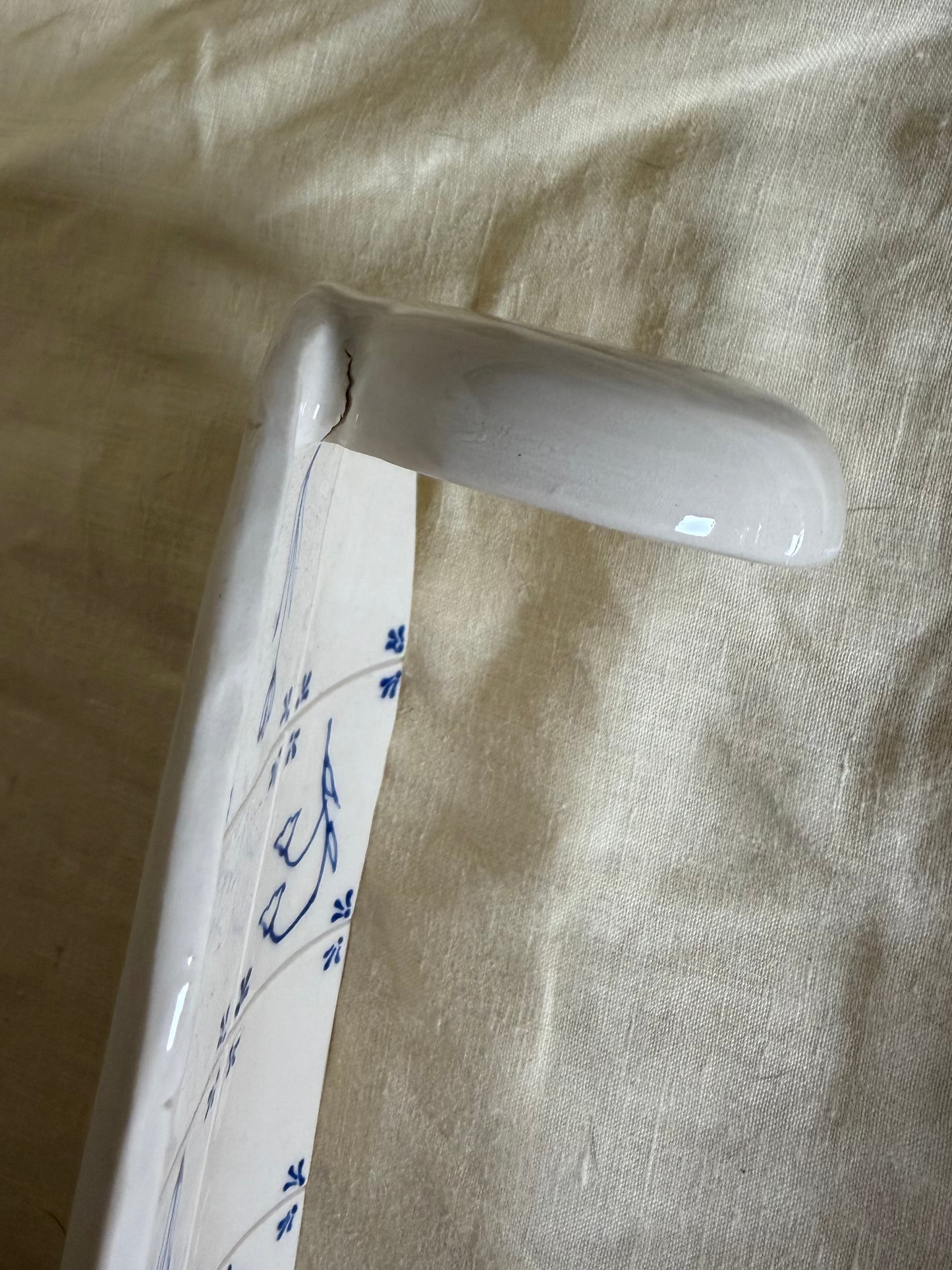 SECOND - Delft Candle Sconce (slimmer candle cradle)