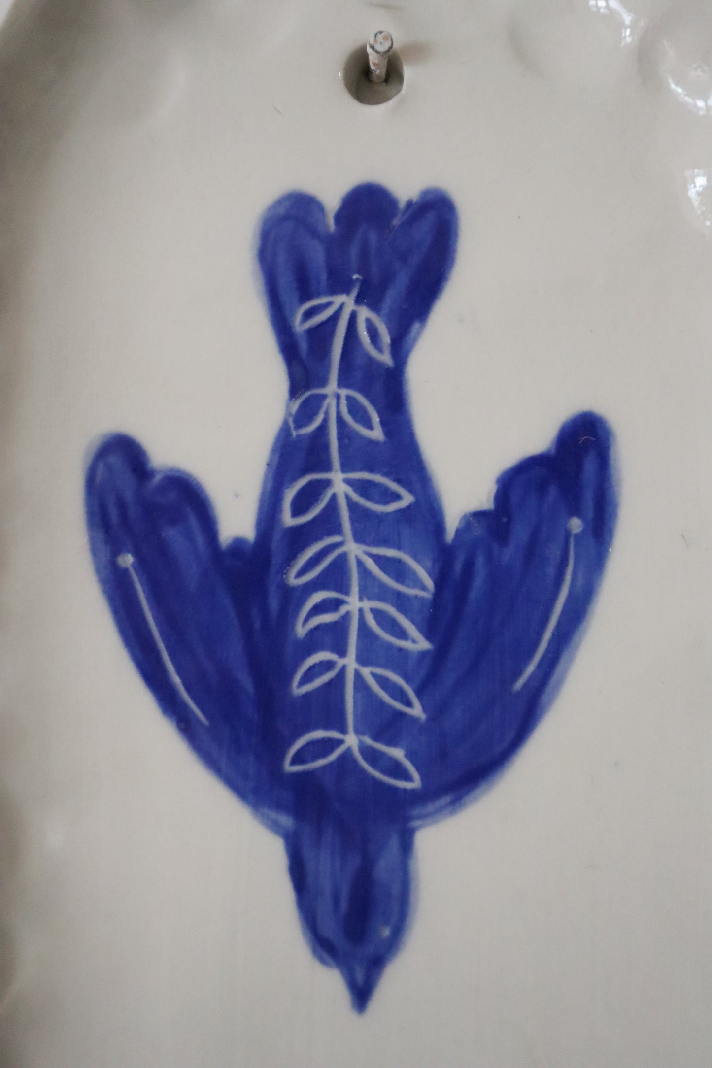 Blue Bird Candle Sconce