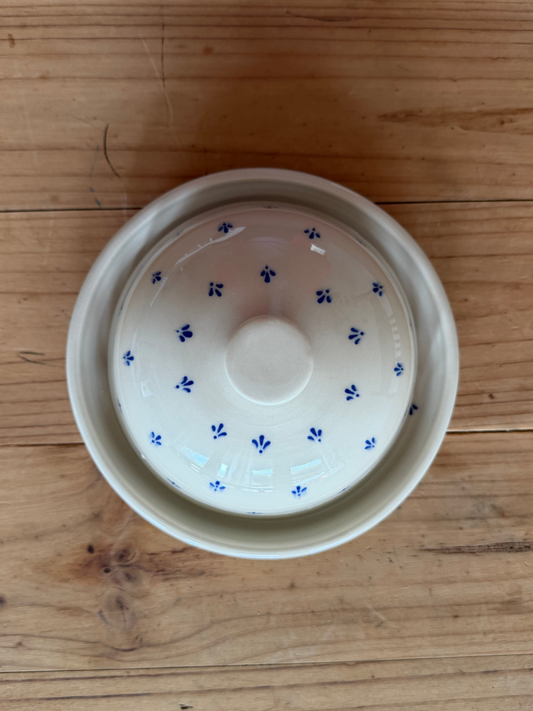 Palmette Butter Dish