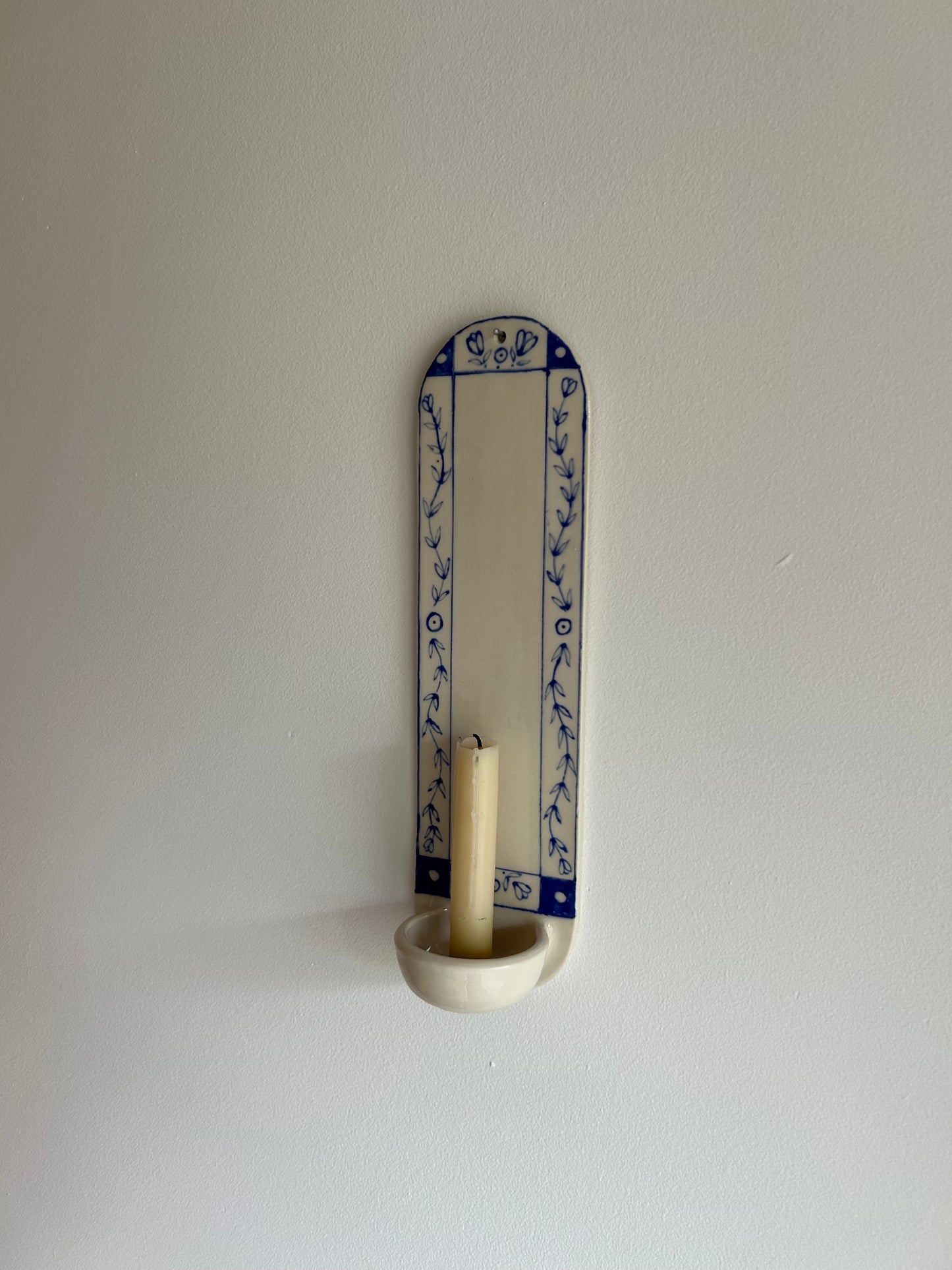 Folk Candle Sconce