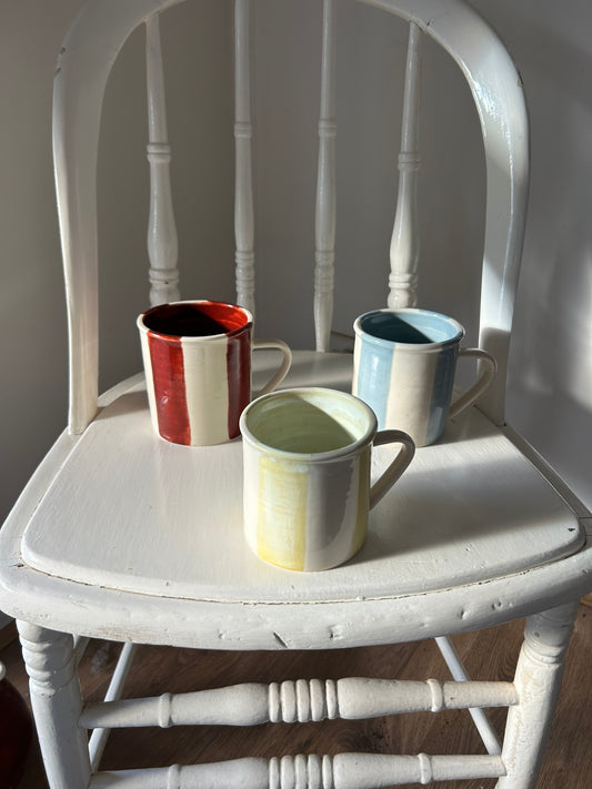 Stripe Mug - Butter
