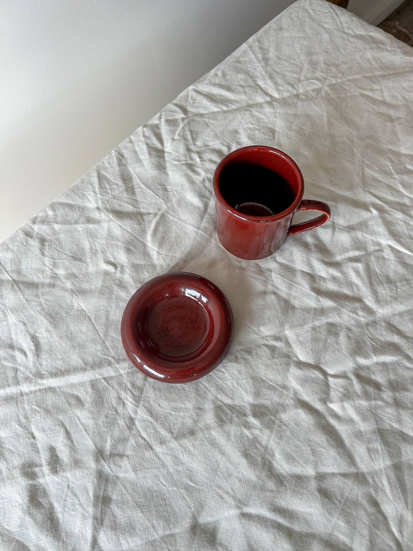 Camp Mug - Cherry Red