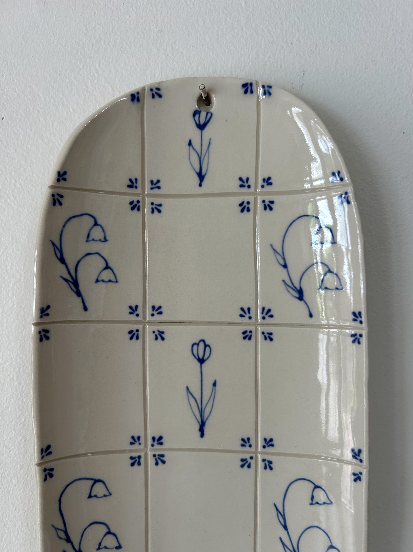 Delft Candle Sconce