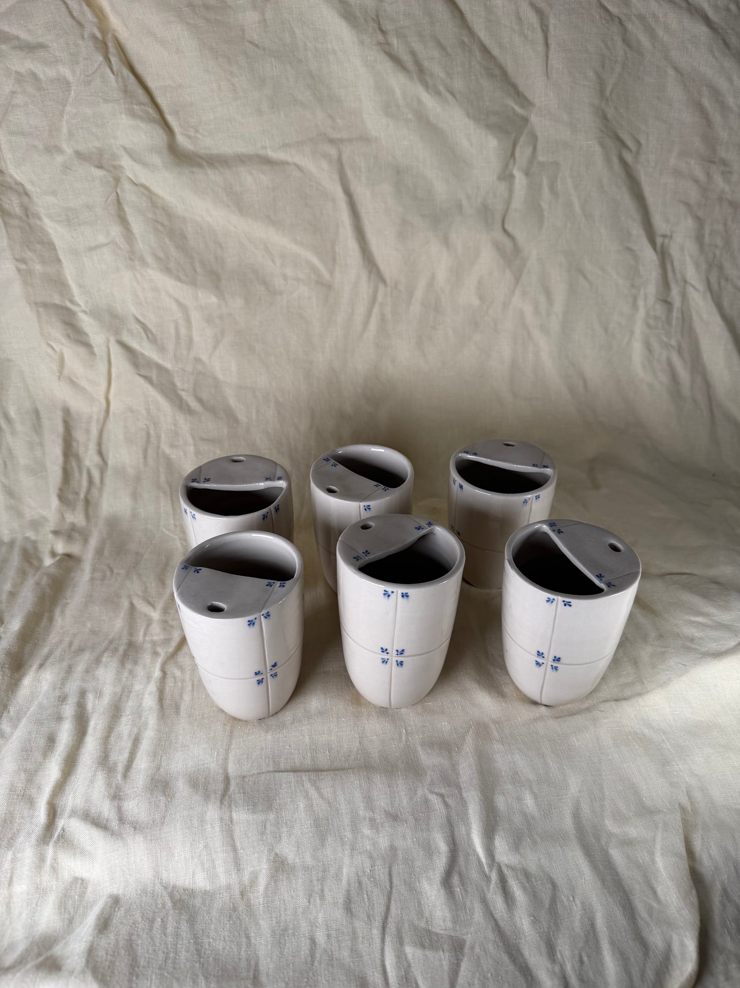 SECOND - Chunky Tile 'Delft' On the Go Cup