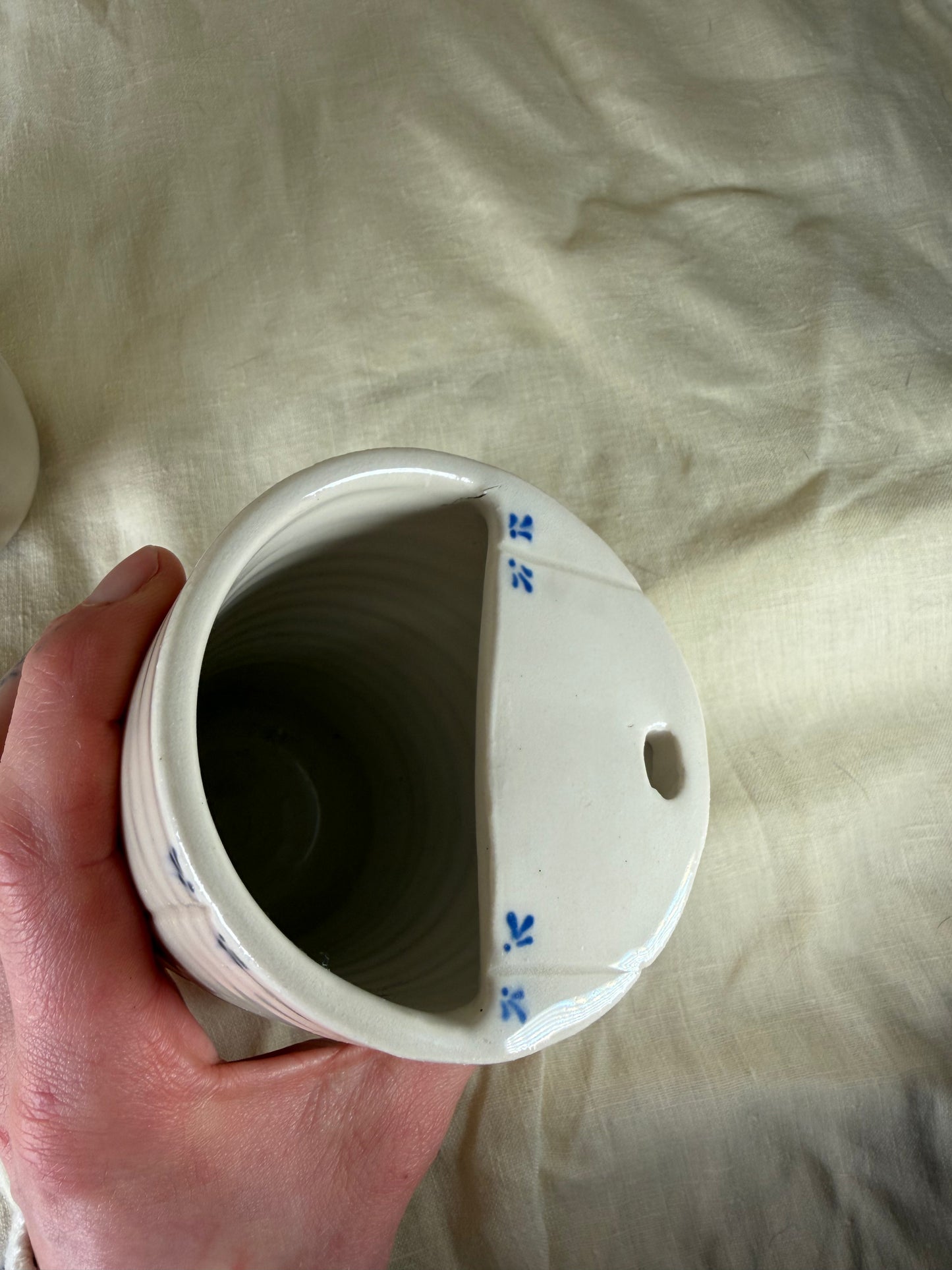 SECOND - Chunky Tile 'Delft' On the Go Cup