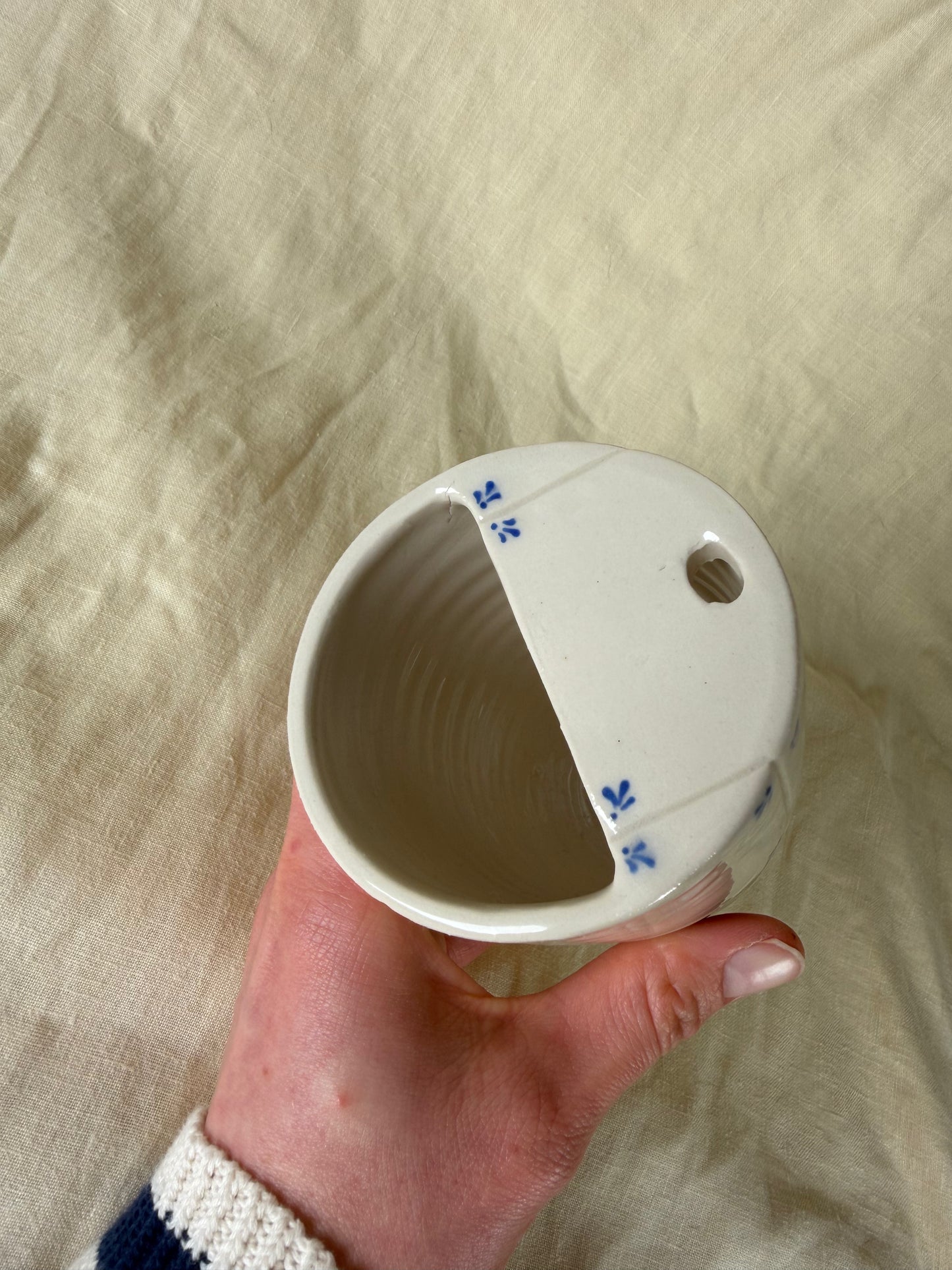 SECOND - Chunky Tile 'Delft' On the Go Cup