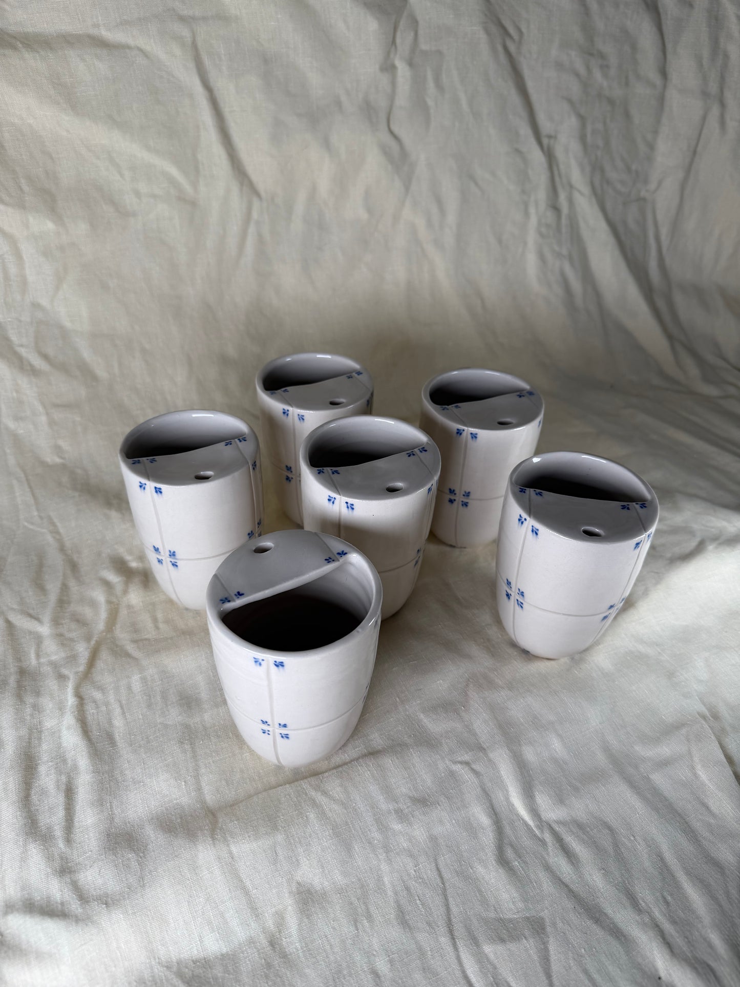 SECOND - Chunky Tile 'Delft' On the Go Cup