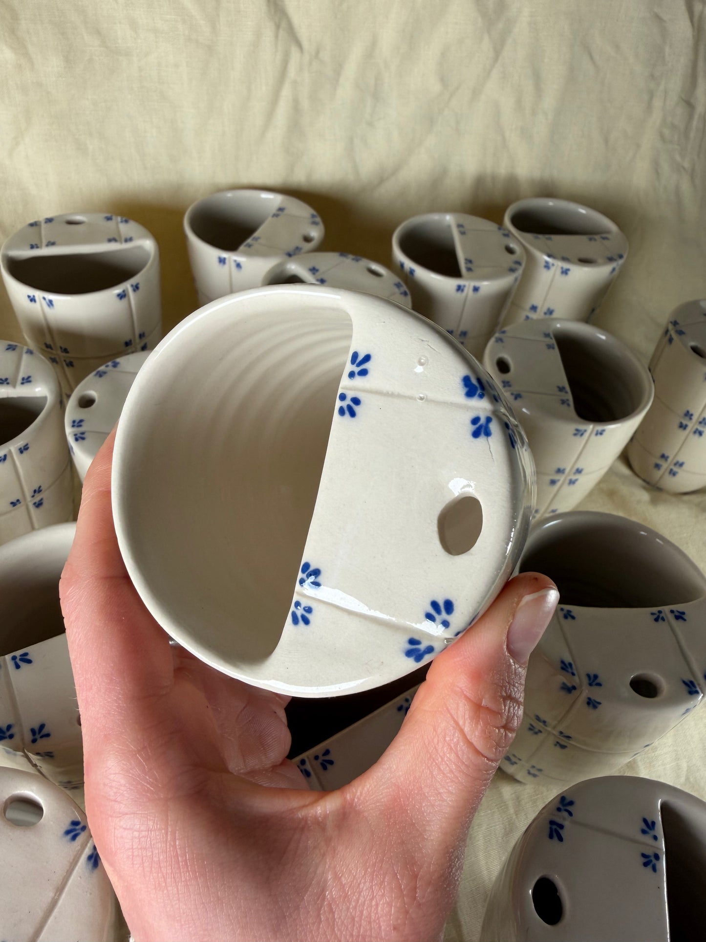 SECOND - 'Delft' On the Go Cup