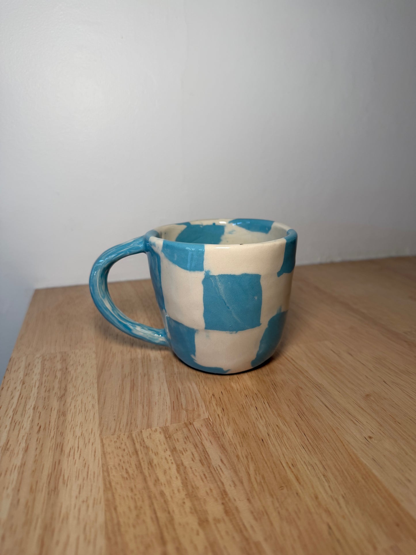 Nerikomi Blue and White Mug 01