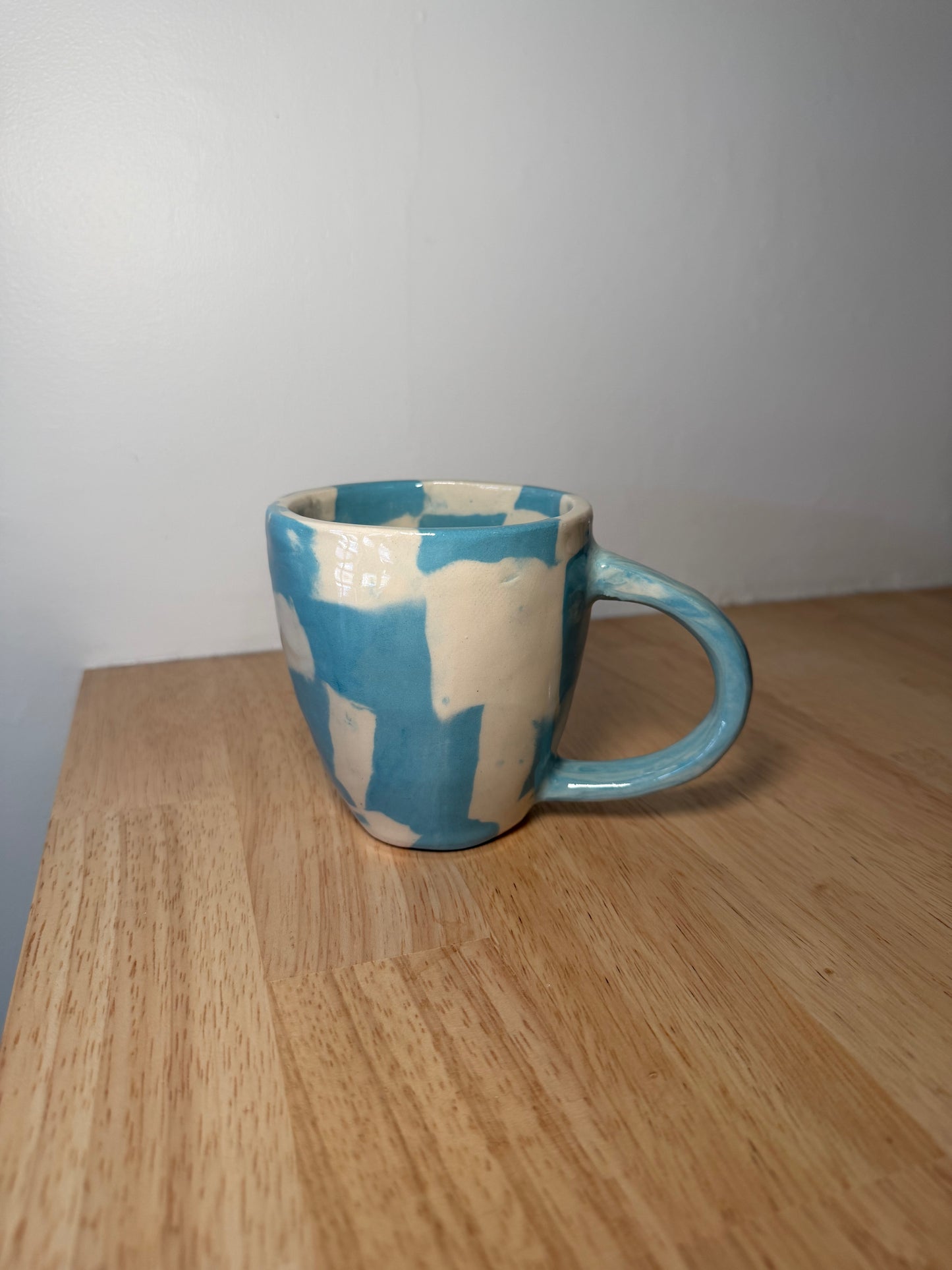Nerikomi Blue and White Mug 02