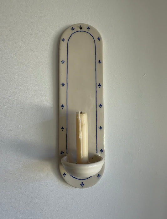 Palmette Edge Sconce