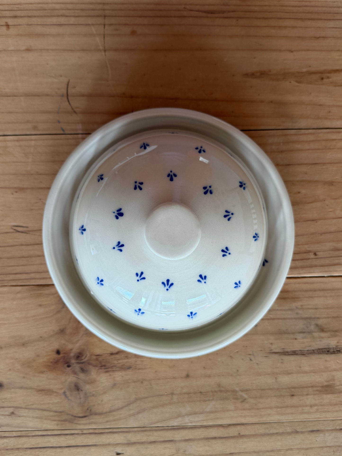Palmette Butter Dish