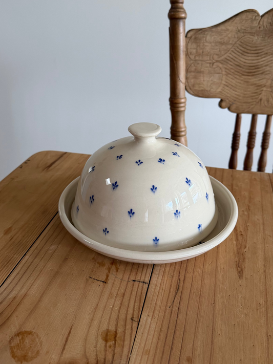 Palmette Butter Dish