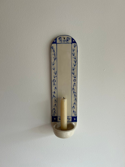Folk Candle Sconce