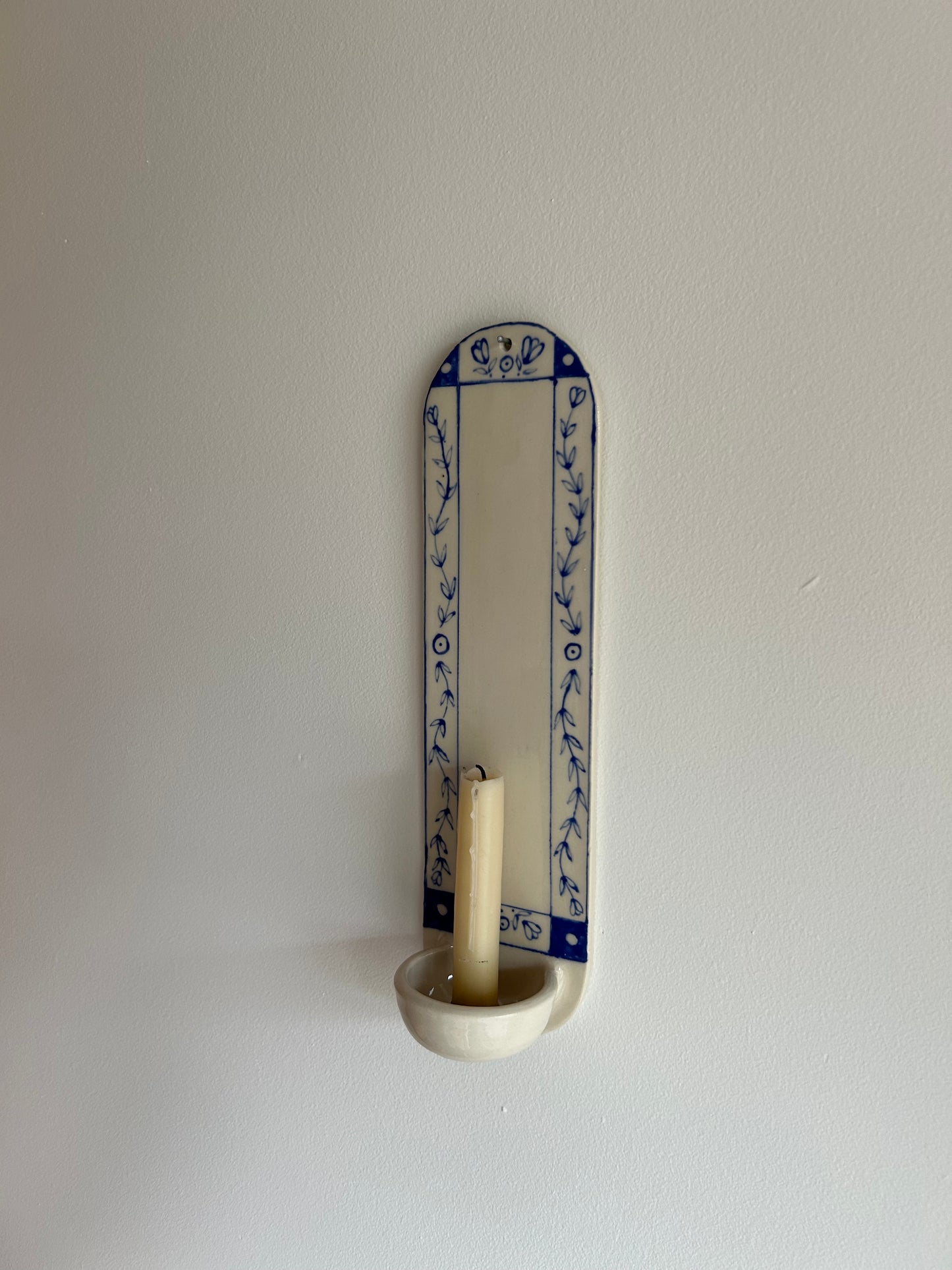 Folk Candle Sconce