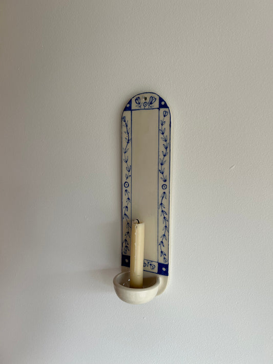 Folk Candle Sconce