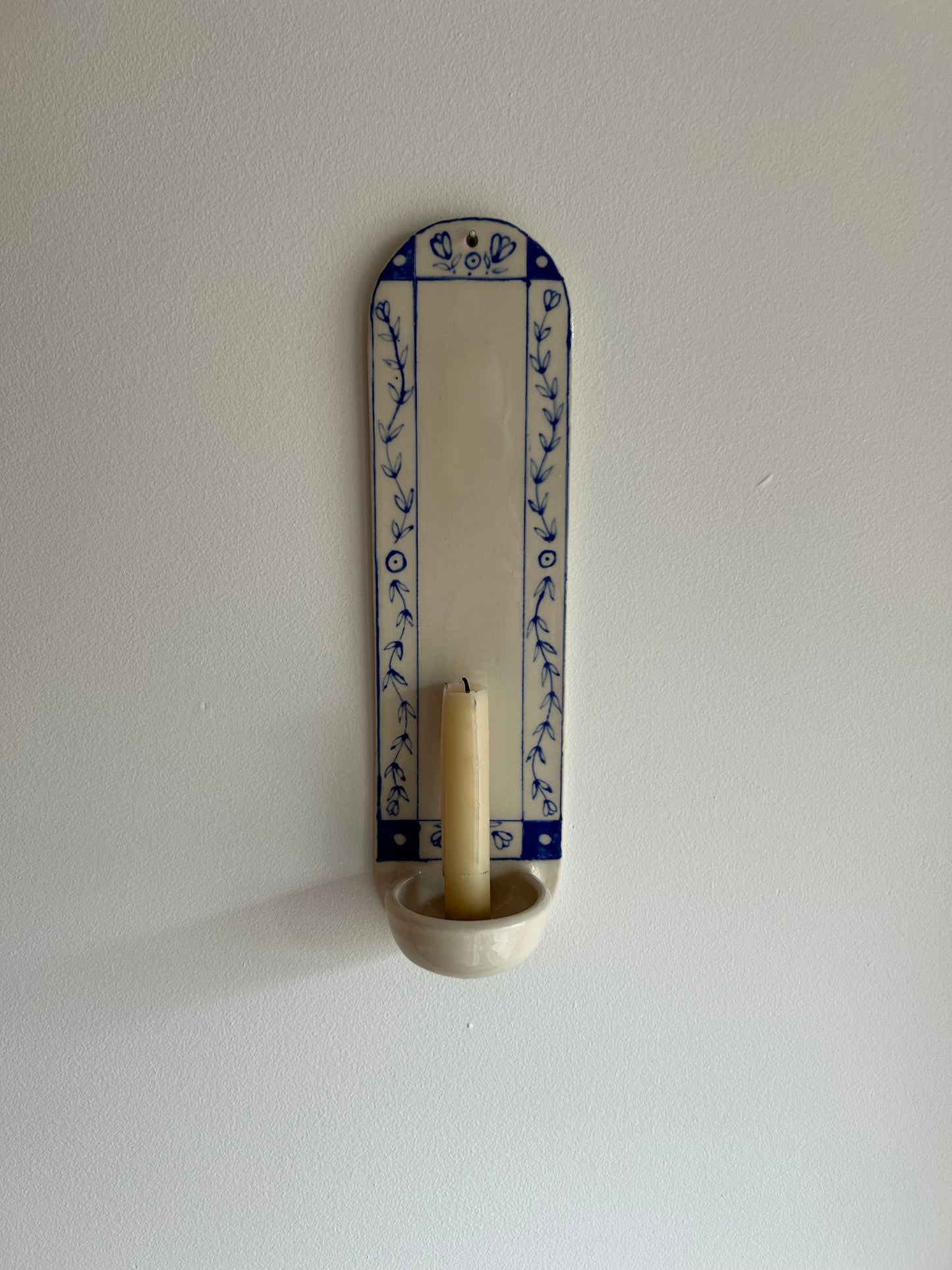 Folk Candle Sconce