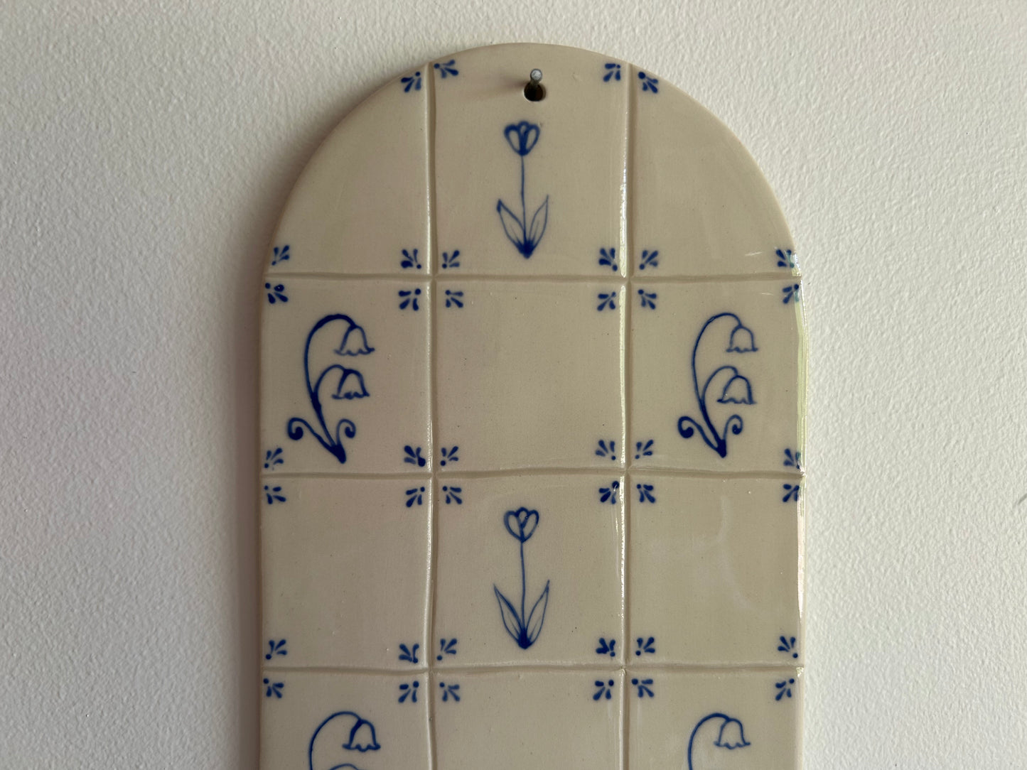 Delft Candle Sconce