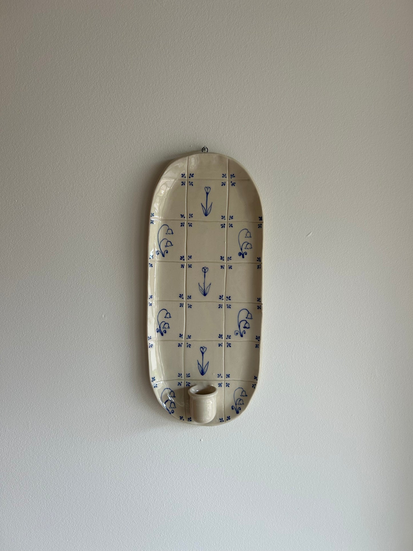 Delft Candle Sconce - Original Shape