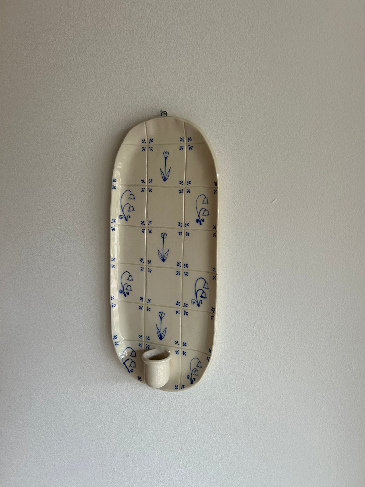 Delft Candle Sconce - Original Shape