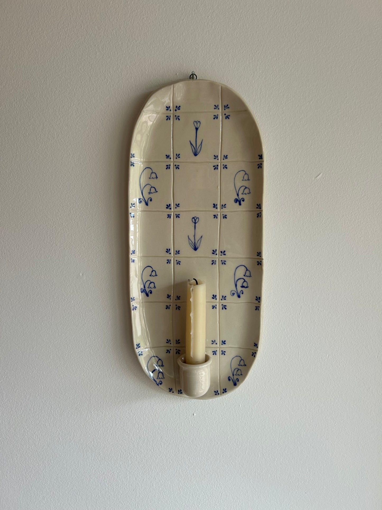 Delft Candle Sconce - Original Shape