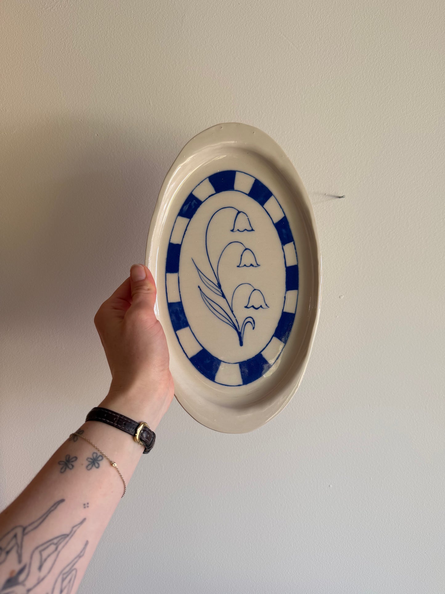 Bell Flower Plate