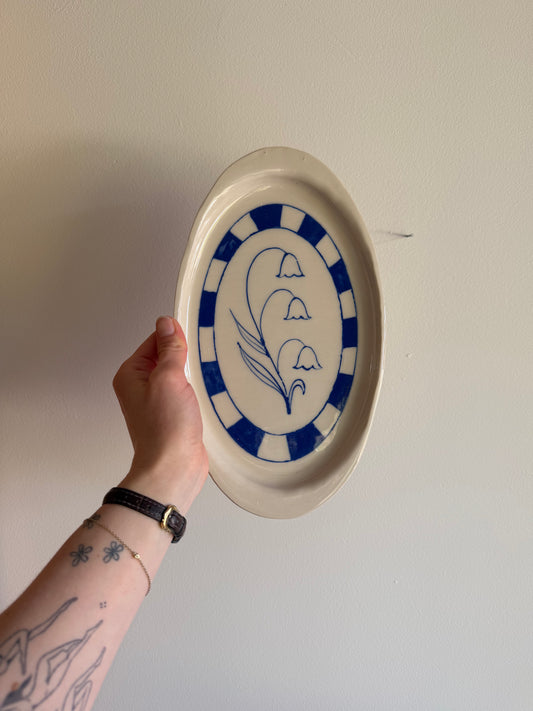 Bell Flower Plate