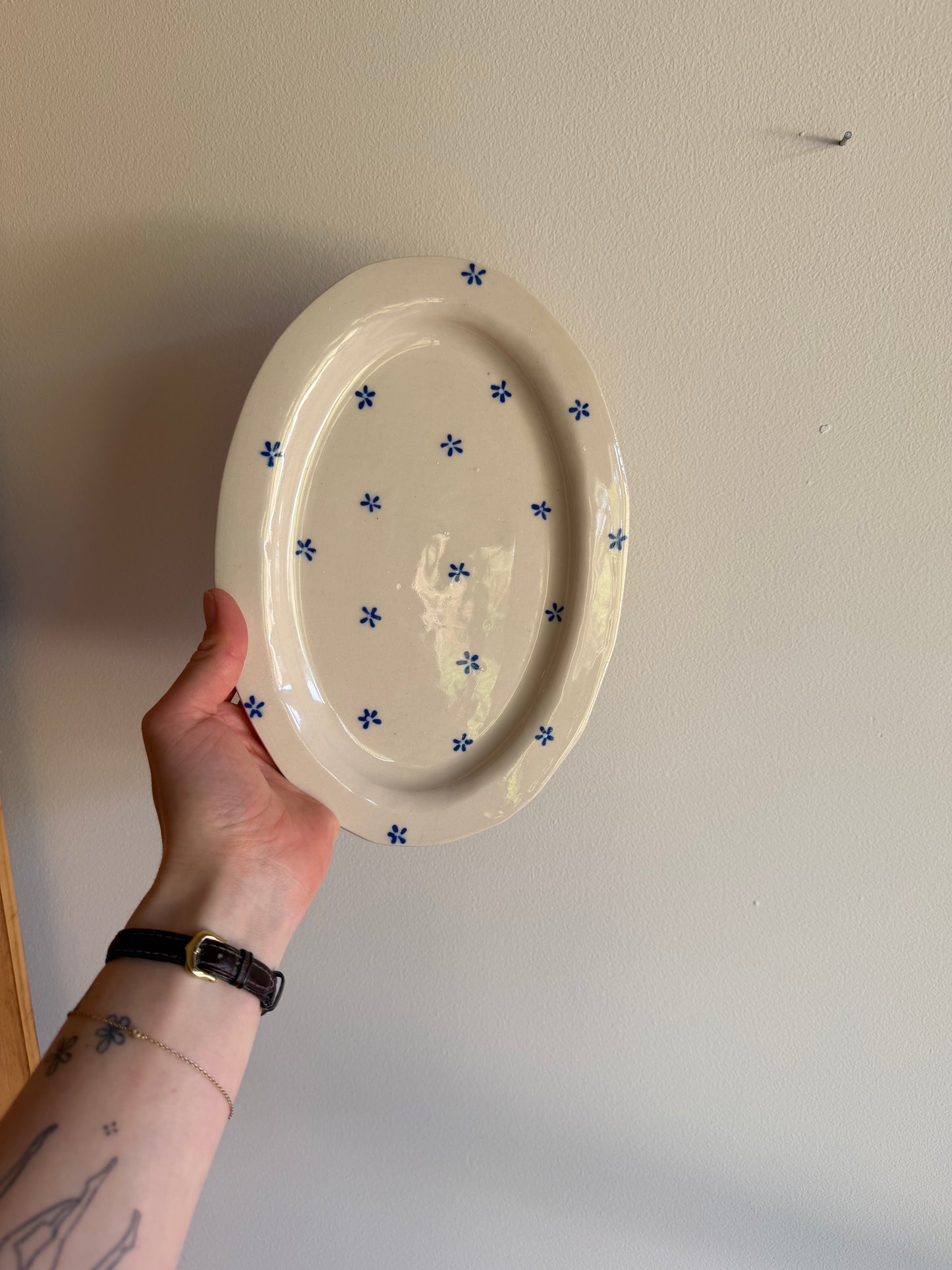 Sweet Floral Plate - Large