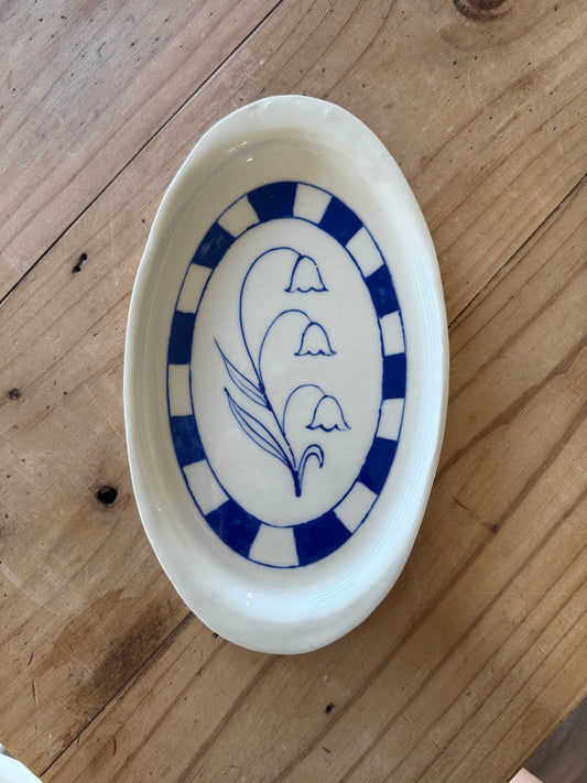 Bell Flower Plate