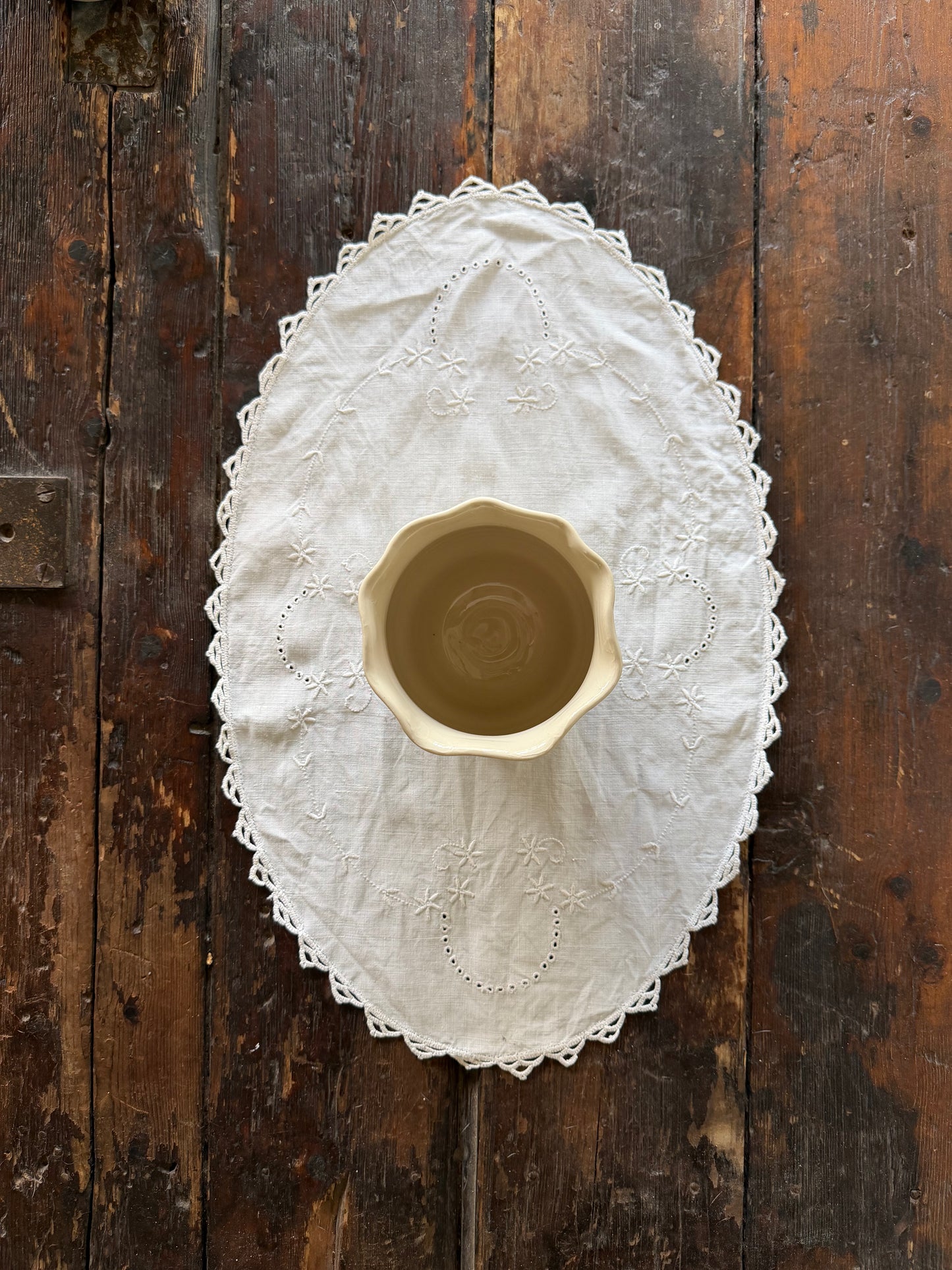 Floral Frill Vase