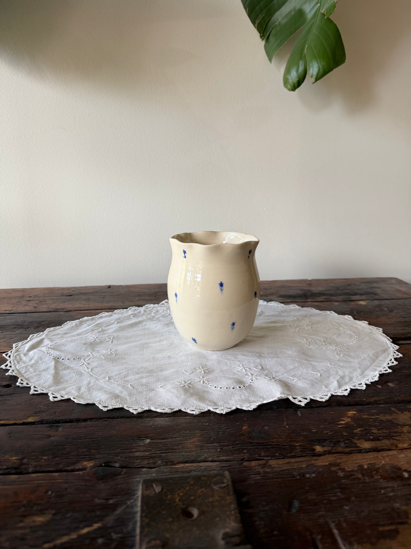 Floral Frill Vase