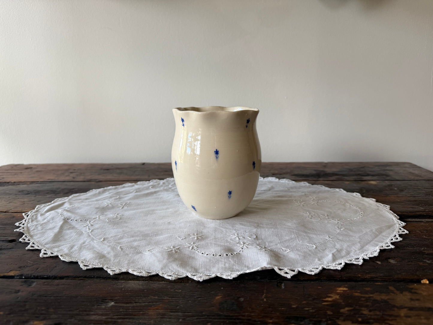 Floral Frill Vase