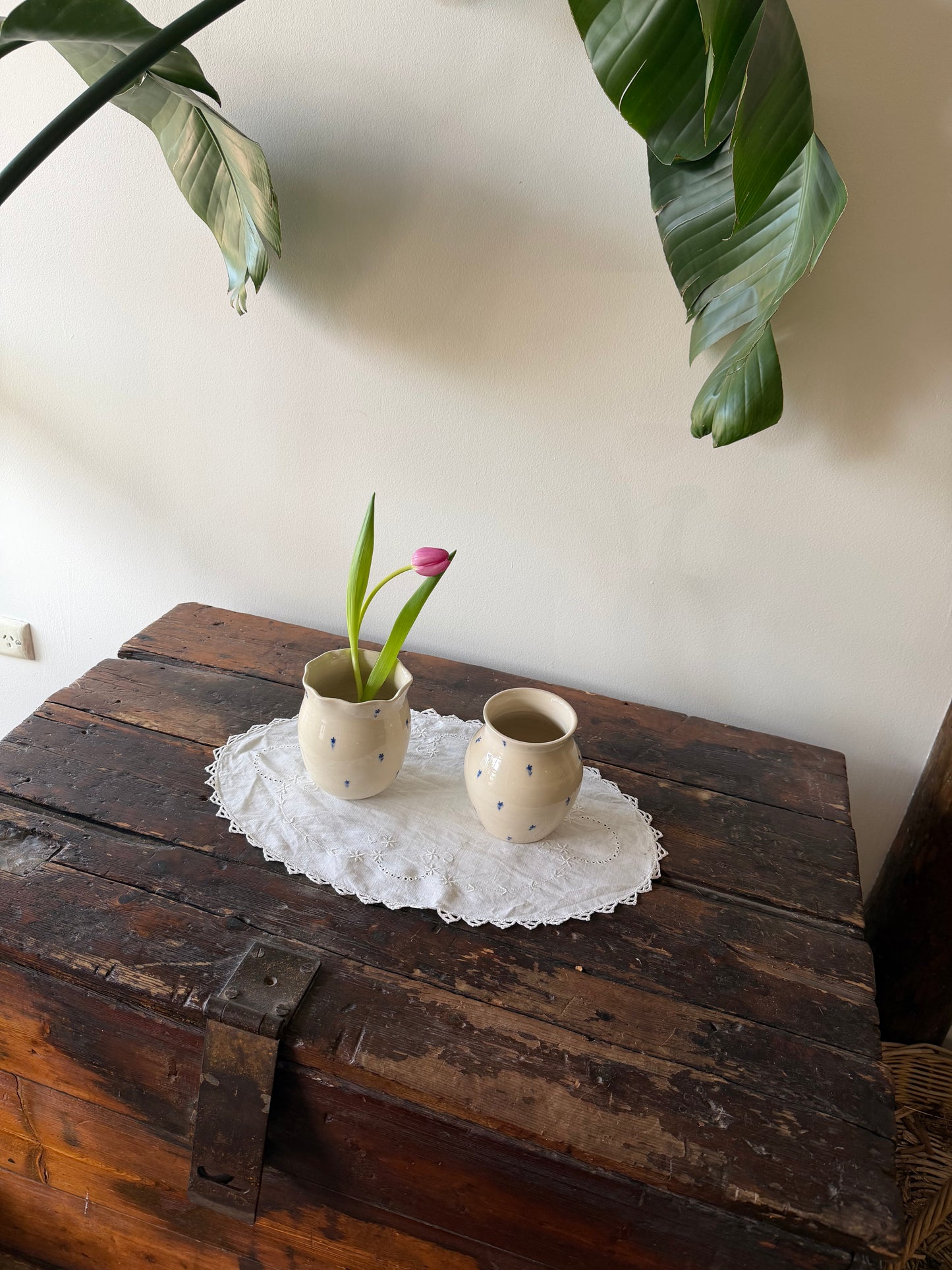 Floral Frill Vase