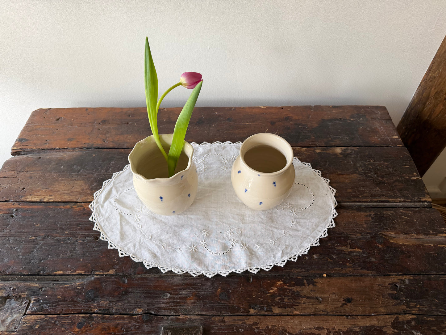 Floral Frill Vase