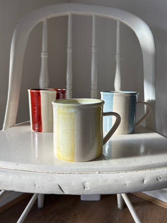 Stripe Mug - Butter