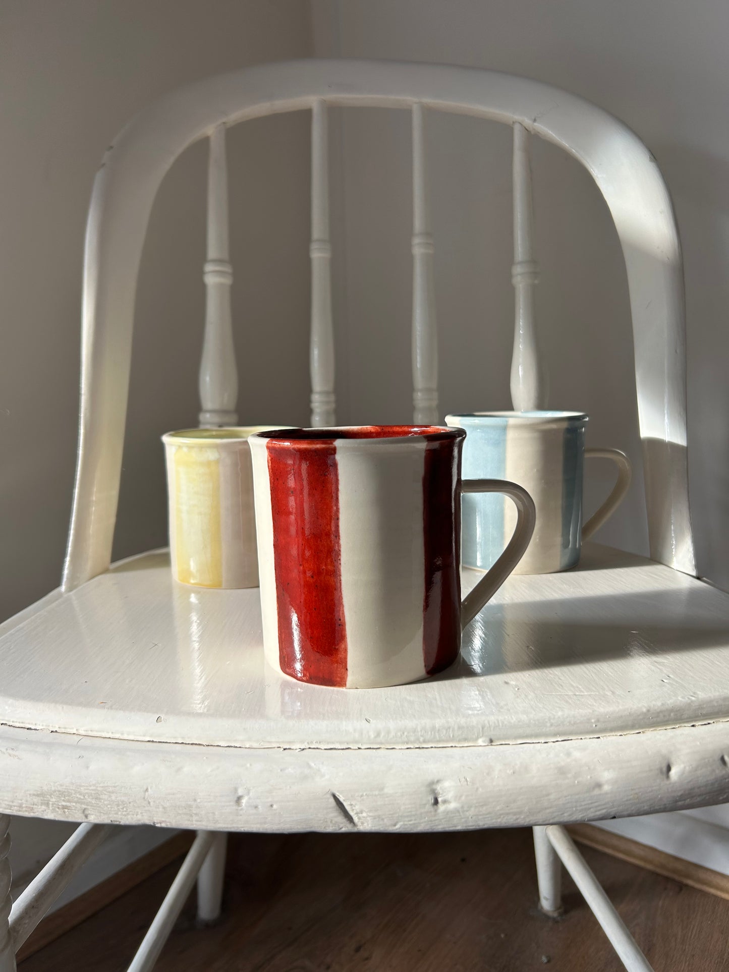 Stripe Mug - Cherry